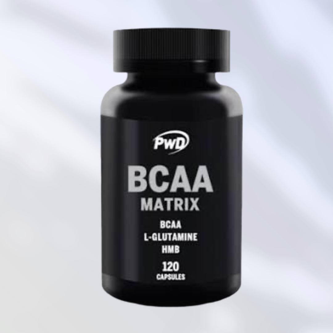 BCAA Matrix PWD 120 cap BCAA & Glutamina y HMB Invictus